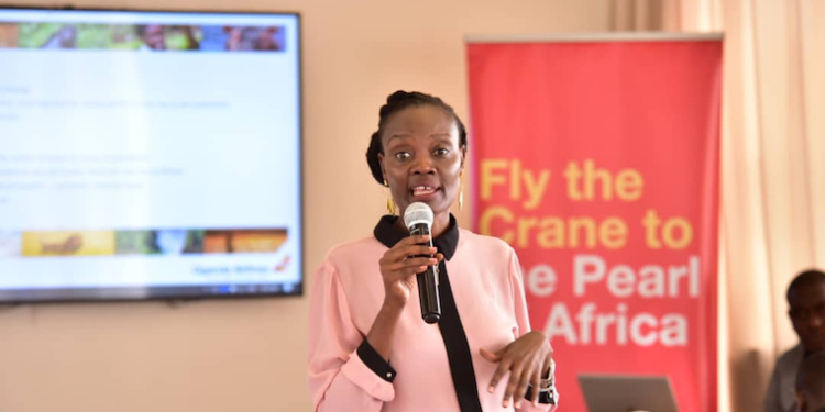 Uganda Airlines CEO Jennifer Bamuturaki