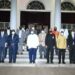 President Yoweri Museveni in a group photo with the Executive Council of global Pan-African Movement