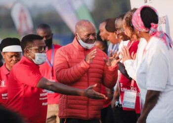 Kabaka Ronald Muwenda Mutebi II during his Birthday run 2022
