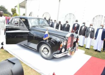 Kabaka Mutebi's refurbished Rolls Royce Phantom IV