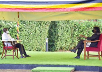 Brief Meeting between President Museveni and US Ambassador to UN Greenfield