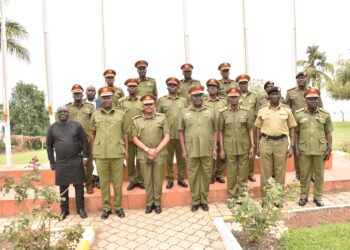 Maj-Gen-Leopold-Kyanda-in-agroup-photo-with-some-of-the-incoming-and-outgoing-Defence-Advisors