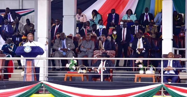 President Museveni Attends Graduation of 1st Batch of Unified Forces of South Sudan 