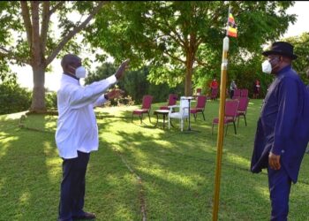 President Yoweri Museveni meets former President of Nigeria Goodluck Jonathan