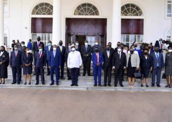 Swearing of New Judges - Museveni swears in 16 New High court Judges at State House Entebbe