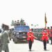 President Yoweri Museveni inspecting the parade during the commissioning of the Officer Cadets intake 04/2022 short and 3-year cadet intake 01/2019-2022(BDSK) at the Uganda Military Academy Kabamba in Mubende District on 2nd September 2022. Photo by PPU/ Tony Rujuta.