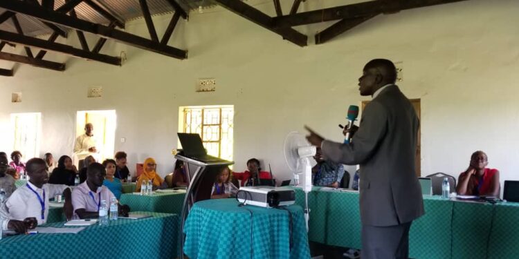 RDC Robert Adiama addressing the youth