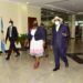 President Yoweri Museveni back from Kenya