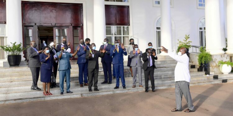 Teso leaders meet President Museveni at State House Entebbe - 22 Sept 2022