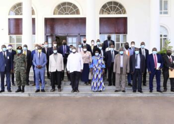 Transport Stakeholder meeting on efforts to migrate from fossil fuel to electric energy - State House - Entebbe