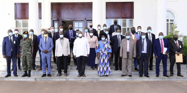 Transport Stakeholder meeting on efforts to migrate from fossil fuel to electric energy - State House - Entebbe