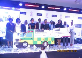 UK-based Ugandan entrepreneur Emolyne donates fully equipped ambulance to Whisper's Magical Hospital in Jinja