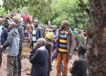 Kasika trading centre brought down by Heavy Rains