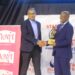 Mohammad Ali Tariq, Reckitt Country Manager recieving the award