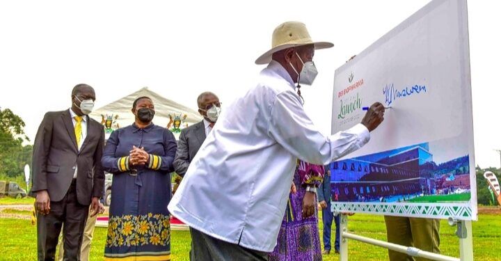 President Yoweri Museveni commissions Dei Biopharma Pharmaceutical Company