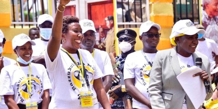 Bazzukulu ba Museveni at a launch