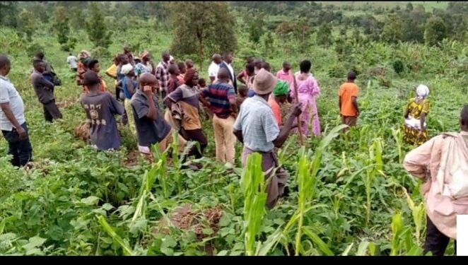 Some of the affected residents