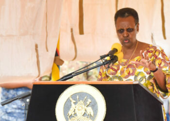 First Lady/Minister of Education and Sports Janet K. Museveni Photo by PPU/Tony Rujuta.