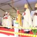 President Yoweri Museveni at the beatification of Fr. Dr Joseph Ambrosoli