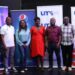 (L-R) Rogers Anguzu Head of Marketing - Vision Group, David Balikuddembe - President UMS, Caroline Ampaire - Digital & Media Manager at UBL, Pamela Abonyo -  Board Chairperson UMS, Frank Muthusi - Chairperson UAA, Stephen Mwanga  - President PRAU, Doreen Nyiramugisha - General Secretary UMS)