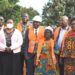 Minister Babalanda with board members of Maganjo Grain Millers Ltd