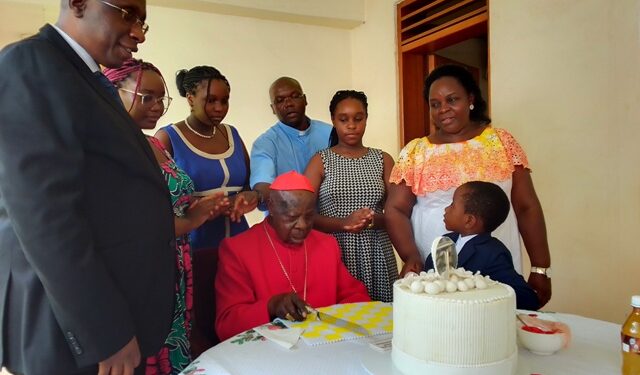 Brig Bakahumura and his family were among the few Christians invited to spend the special day with the Cardinal. Others present at the feast included Fr. Matia Yawe, Fr. Bonaventure Wasswa Ssebyanzi, Martha Nsubuga, a granddaughter of the Cardinal, among others.