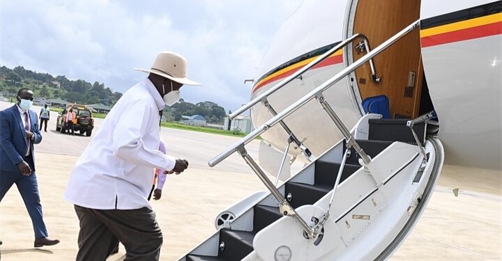 President Yoweri Museveni departs for USA