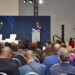 President Museveni gives a key note address on partnering for health cooperation during the US-Africa Leaders Summit in Washington DC on Tuesday Dec 13. PPU Photo.