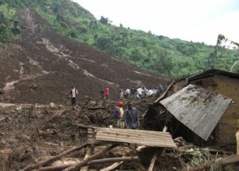 Mudslides in Uganda