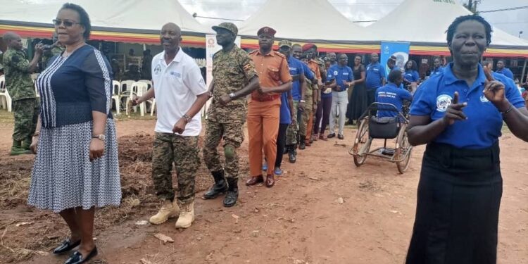 UPDF and other security partners cerebrating