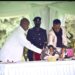 President Yoweri Museveni with the First Lady Mrs. Janet Museveni at the National Thanksgiving service