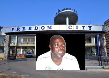 Freedom City Mall,  John Sebalamu (inset)