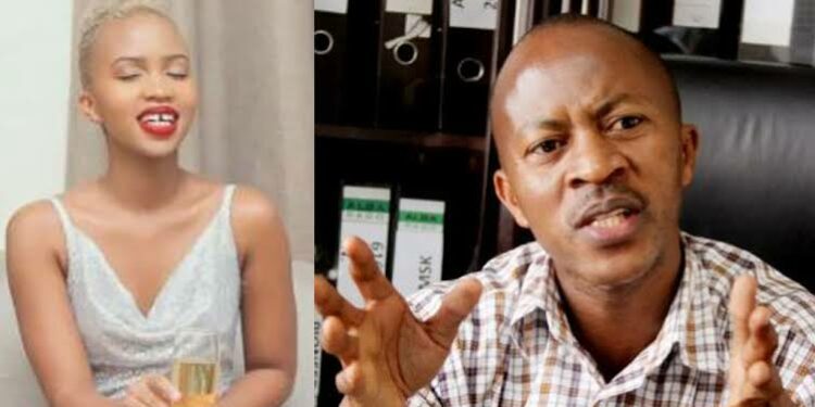 Sheilah Gashumba and her father Frank Gashumba