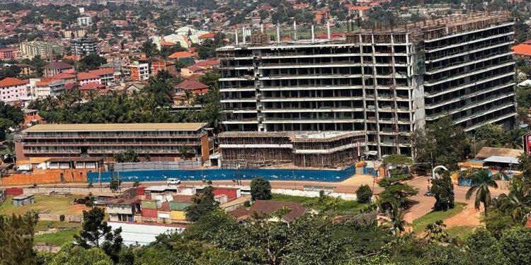 The budding magnificent apartments, located in Bukoto in the outskirts of Kampala city near the Kabira Country Club will soon join the group hotels and apartments as one of the 2023 business projects (PHOTO/Courtesy).