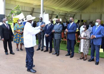 President Museveni at Prof. Emmanuel Tumusiime Mutebile's Memorial Lecture