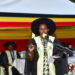 State House Comptroller Jane Barekye addresing graduands and their parents during the graduation ceremony at Tooro Zonal Industrial Hub in Tooro sub region on Monday. PPU Photo