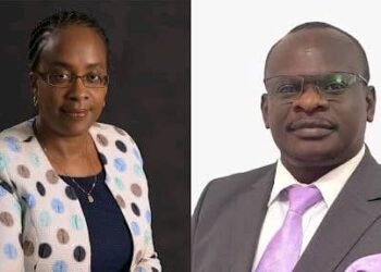 Dr. Jacqueline Kitulu and Stephen Dimba