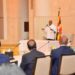 President Museveni addressing the summit