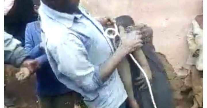 One of the uncles torturing his nephews