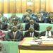Deputy Speaker Thomas Tayebwa chairing the House on Tuesday, 31 January 2023