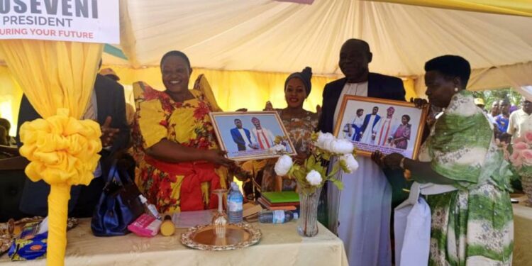 Minister Babalanda at the NRM Liberation Day Celebrations for Iganga District