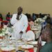 VC Muganga addressing the audience
