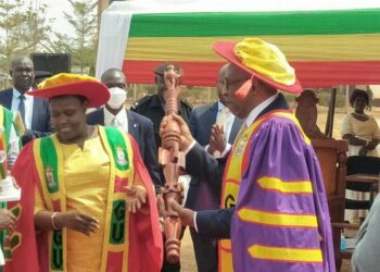Dr Ruhakana Rugunda installed as Gulu University Chancellor