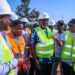 Hon. Otaala Emmanuel Otiam (centre) - MP West Budama, South County and Chair Person, Environment And Natural Resources Committee, together with Rikki Verma (2nd right) and other MPs and project stakeholders during the MPs’ visits.