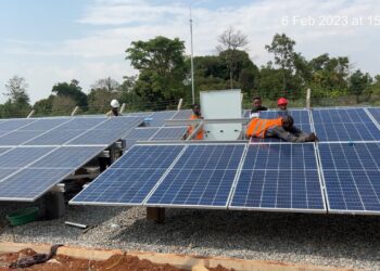 Solar installation at Bulangira, in Kibuku District by Nexus Green