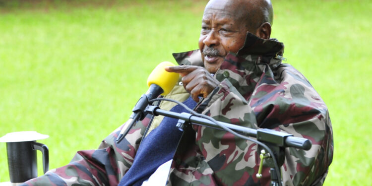 President Yoweri Museveni. Photo by PPU/Tony Rujuta.