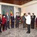 President Yoweri Museveni meeting Algerian investors