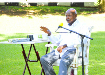 President Yoweri Museveni meets Whistleblowers from Acholi sub-region at the State House Entebbe on 22nd March 2023. Photo by PPU/Tony Rujuta