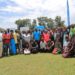 SACCO leaders and Parish Chiefs from Kayunga District pose for a group photo after the PDM training at Kayonza Primary School