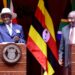 President Yoweri Museveni with his South African counterpart Cyril Ramaphosa